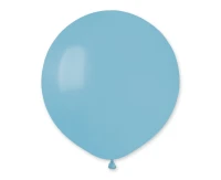 Balloons Gemar 19", pastel baby blue, 25pcs