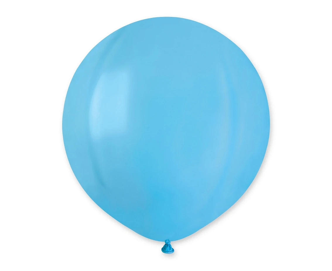Balloons Gemar 19", pastel light blue, 25pcs