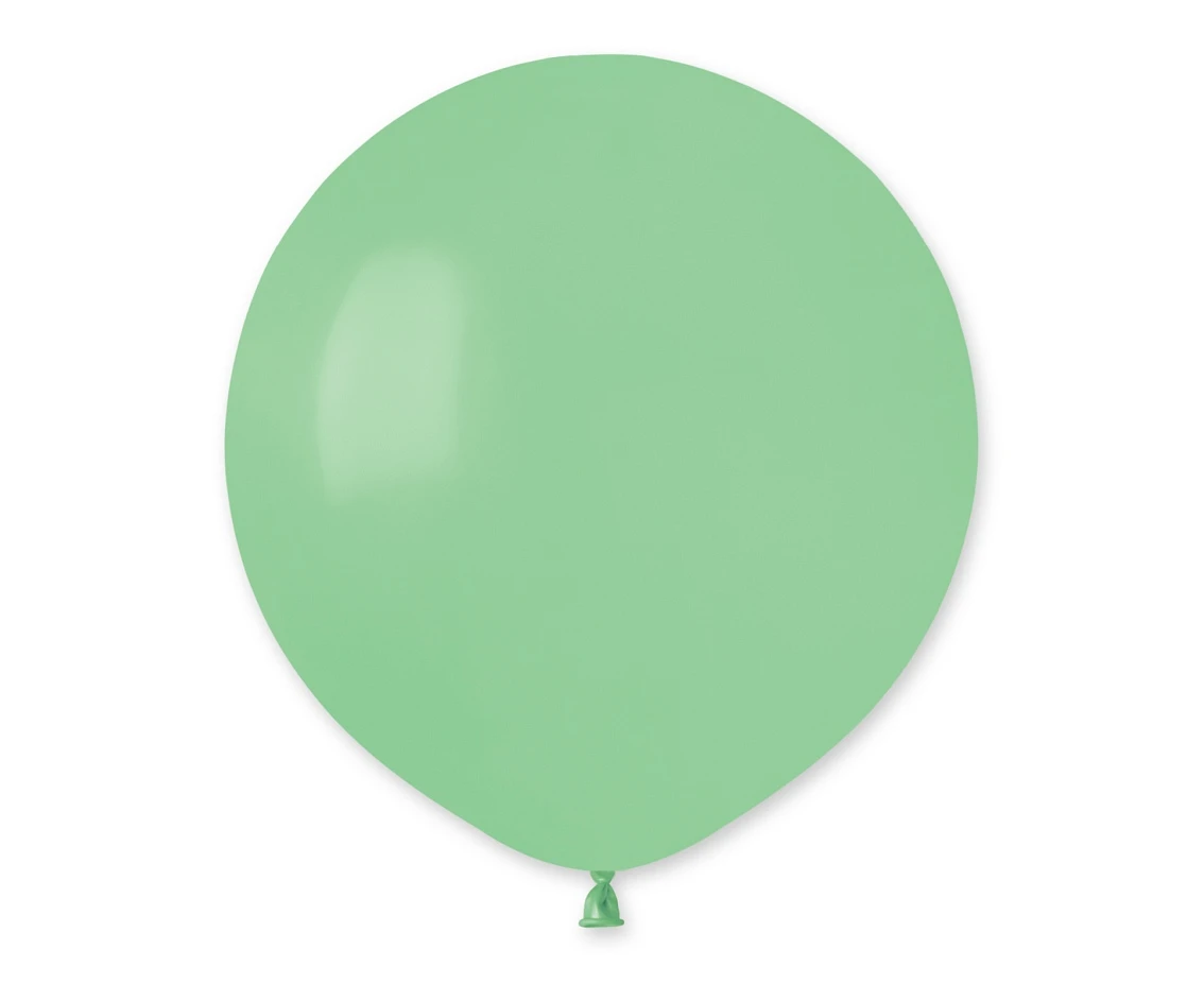 Balloons Gemar 19", pastel mint green, 25pcs
