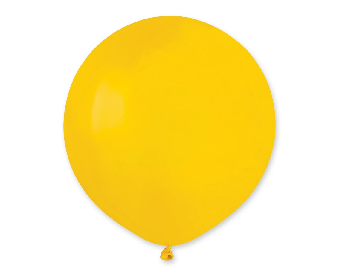 Balloons Gemar 19", pastel yellow, 25pcs