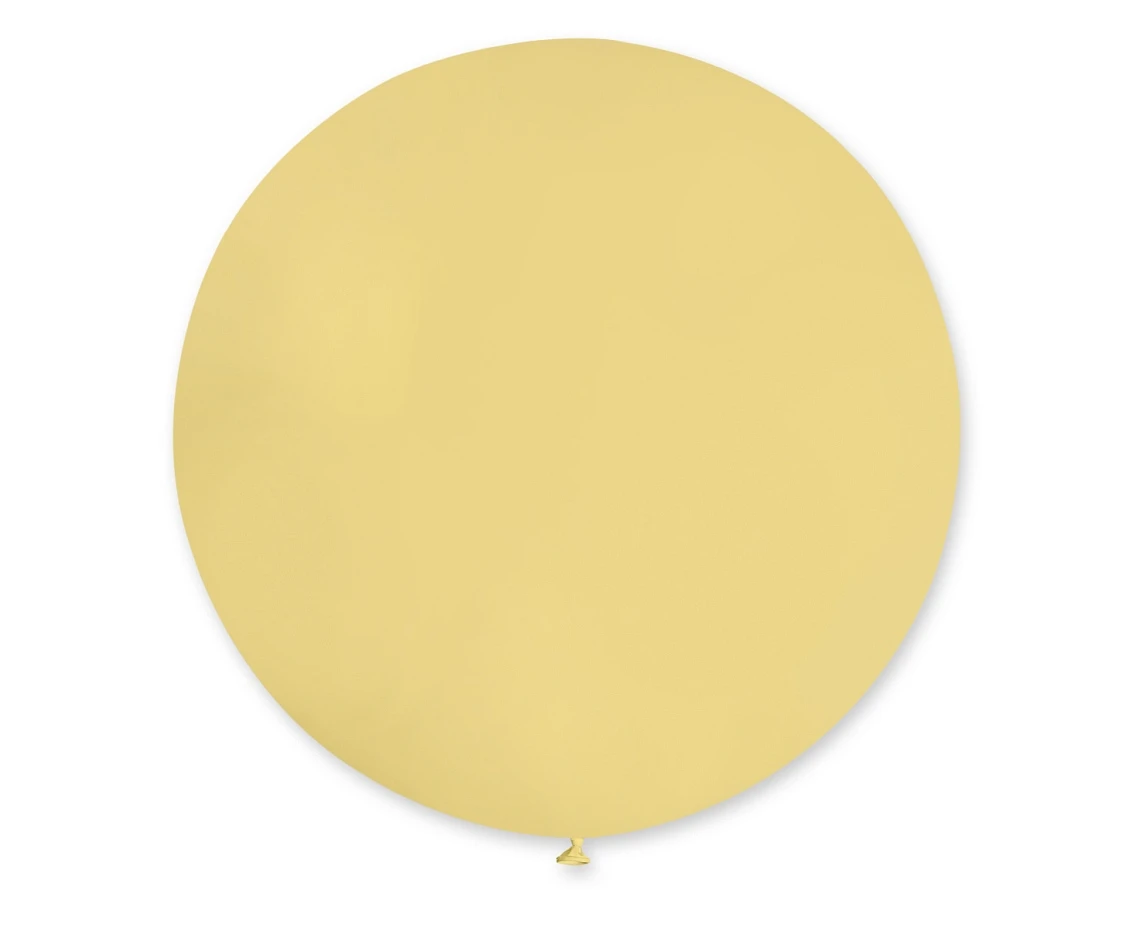 Balloons Gemar 19", pastel mustard, 25pcs