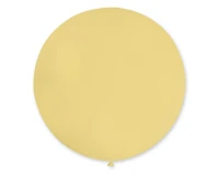 Balloons Gemar 19", pastel mustard, 25pcs