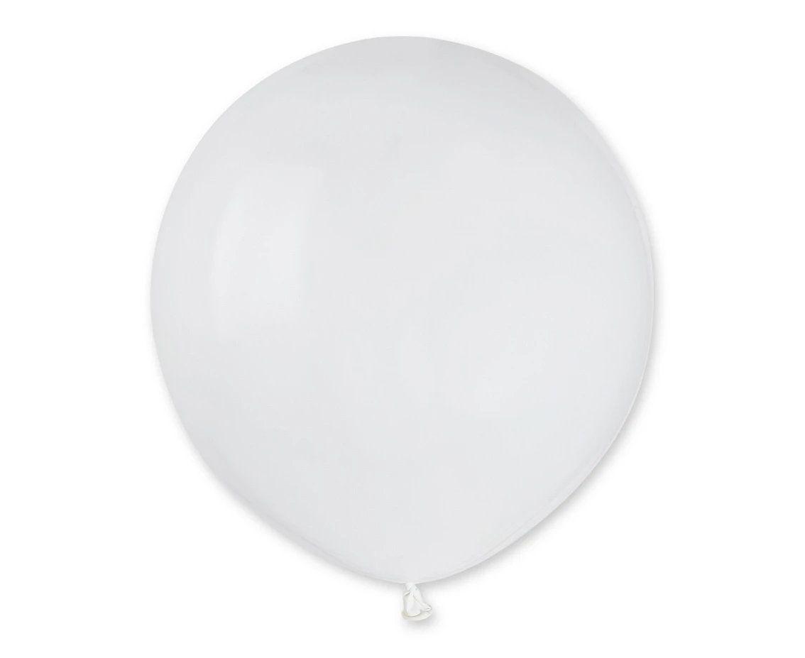 Balloons Gemar 19", pastel white, 25pcs