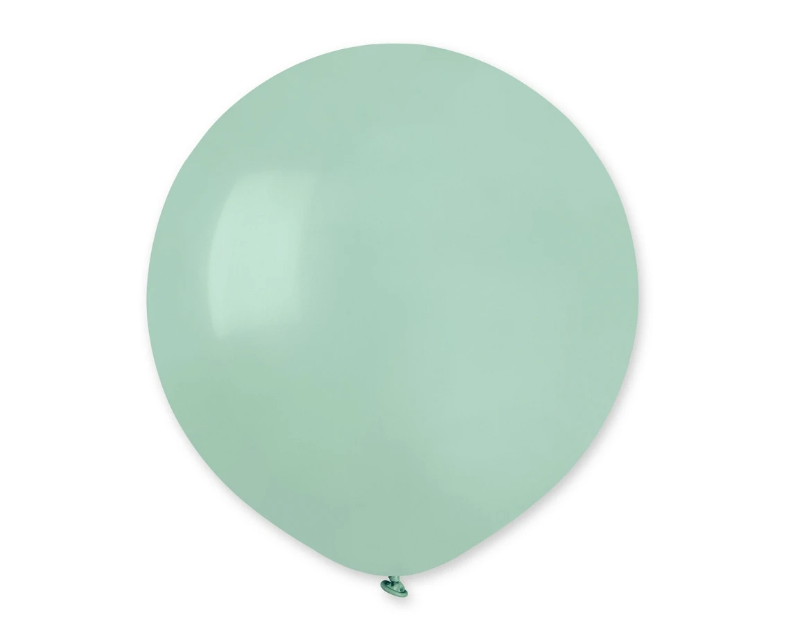 Balloons Gemar 19", pastel turquoise-green, 25pcs