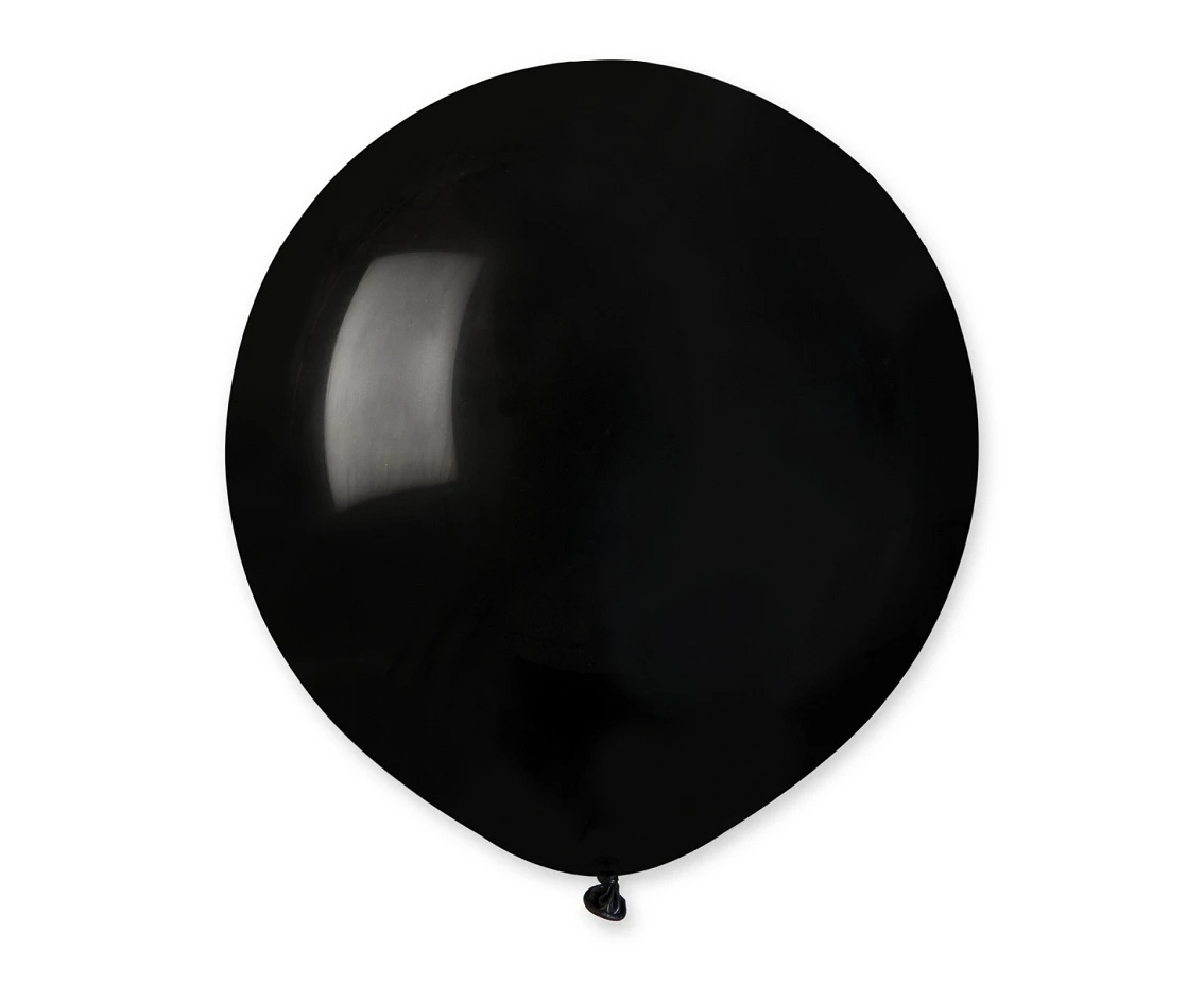 Balloons Gemar 19", pastel black, 25pcs