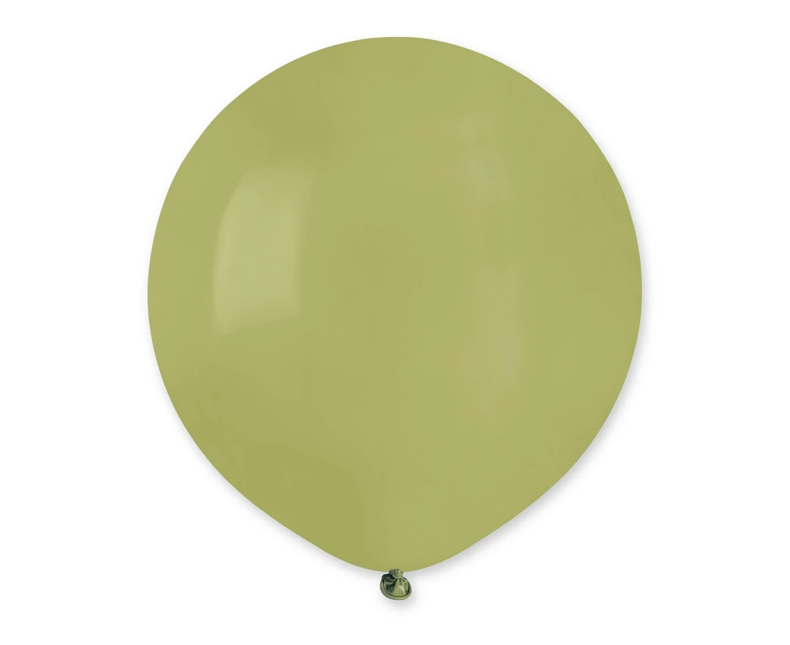Balloons Gemar 19", pastel jungle green, 25pcs