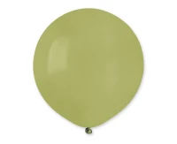 Balloons Gemar 19", pastel jungle green, 25pcs