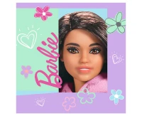 Paper napkins Barbie sweet life, 33 x 33 cm EOL