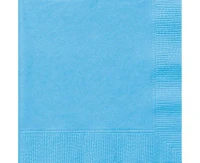 Paper napkins, light blue, 20 pcs