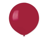 Balloons Gemar 19", pastel burgundy, 25pcs