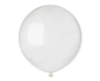 Balloons Gemar 19", pastel transparent, 25pcs