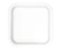 Paper napkins, white, 23 cm, square, 14 pcs