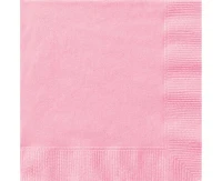 Paper napkins pink, 20 pcs