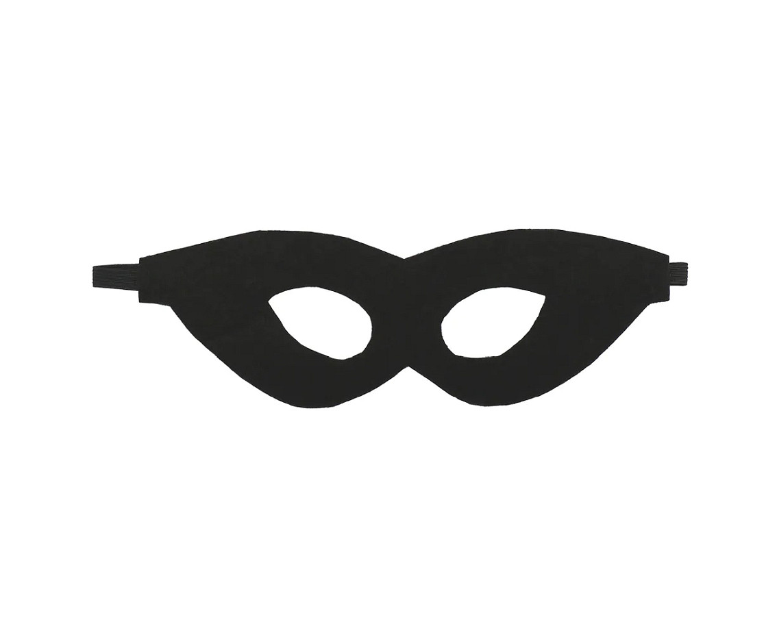 Robber role-play set (shirt L/XL, hat, eye mask, bag)