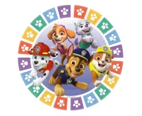 Paper plates Paw Patrol, round, 23 cm, 8 pcs EOL