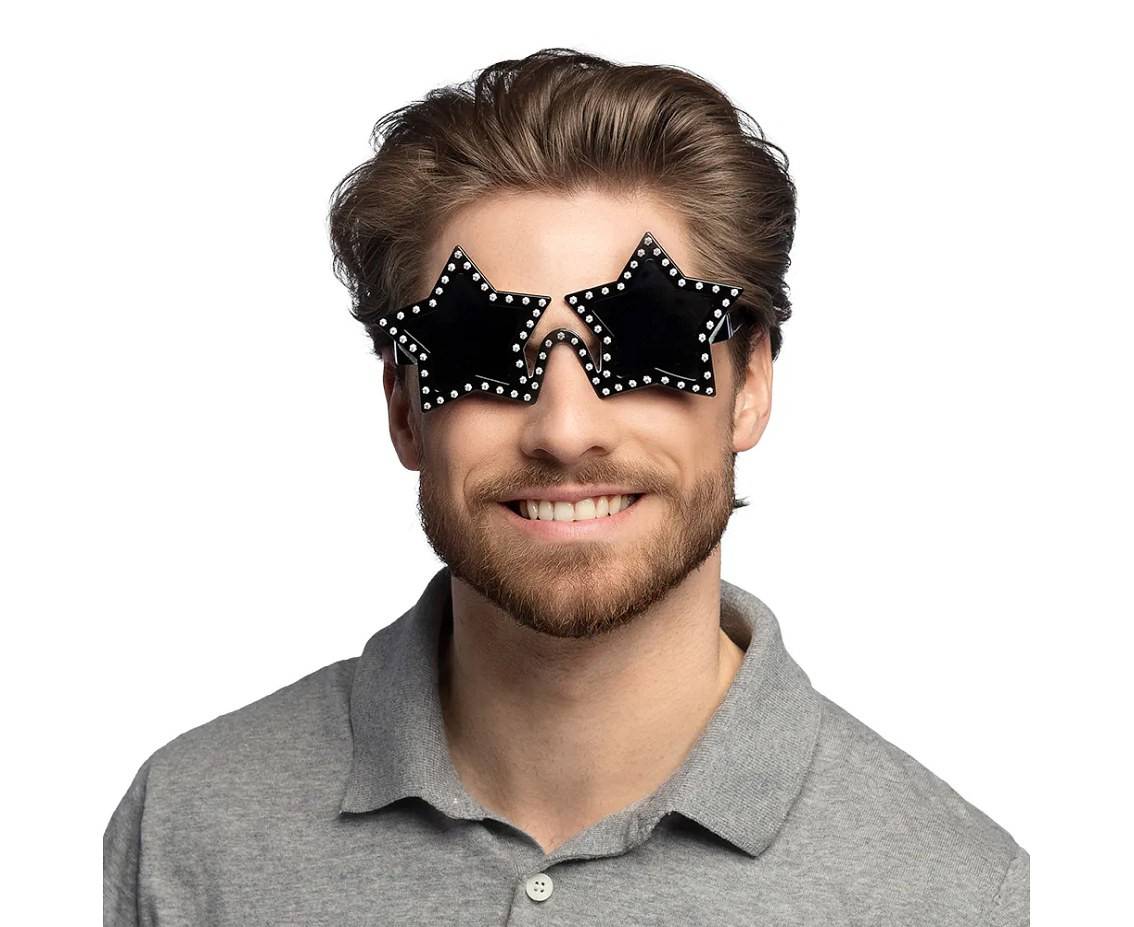 Party Rockstar glasses, black
