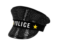 Adult Sparkle Police cap