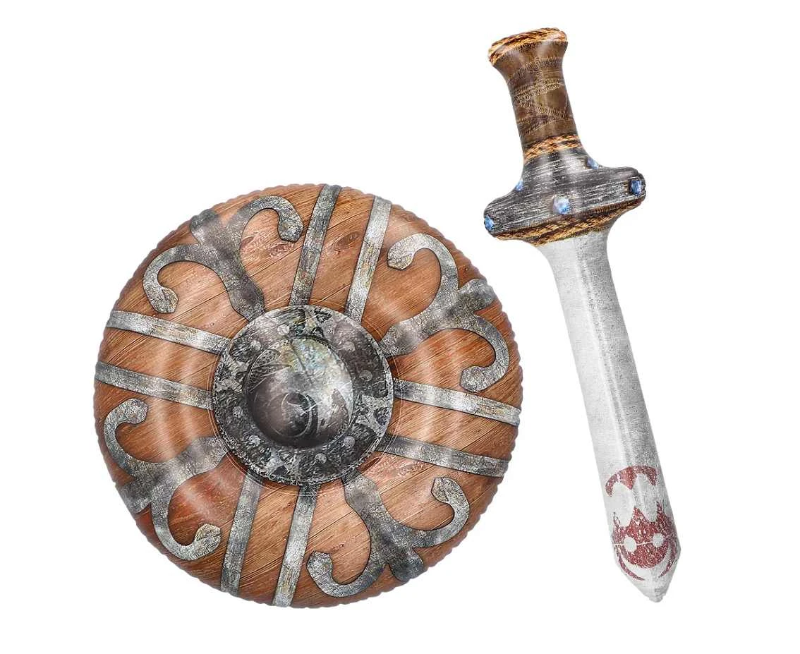 Adult Set , sword (58 cm) i shield (45 cm ), inflated