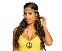 Set Hippie (headband, earrings and necklace)