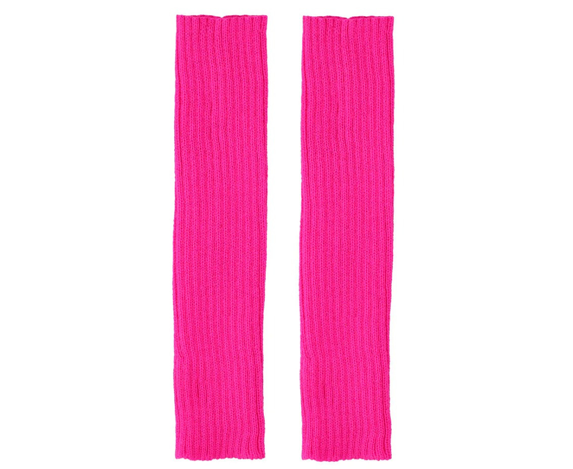 Adult Set 80's Retro (leg warmers, arm pieces, necklaces, bracelets and earrings)
