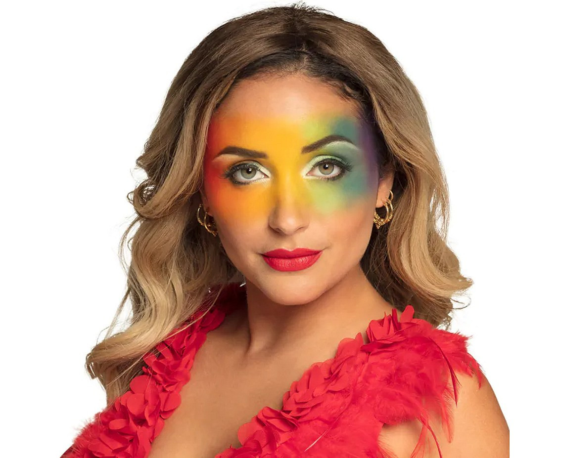 Set make-up pallette rainbow
