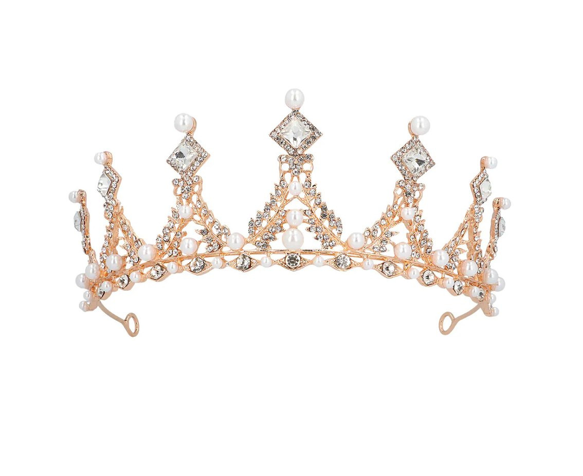 Adult Metal tiara Elizabeth