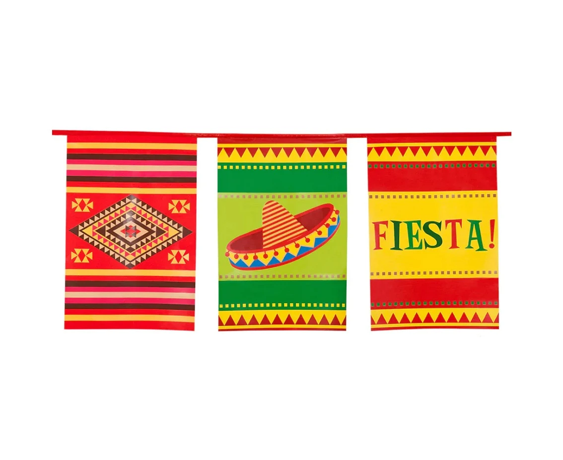 Garland paper Fiesta (35 x 23,5 x 10 m)