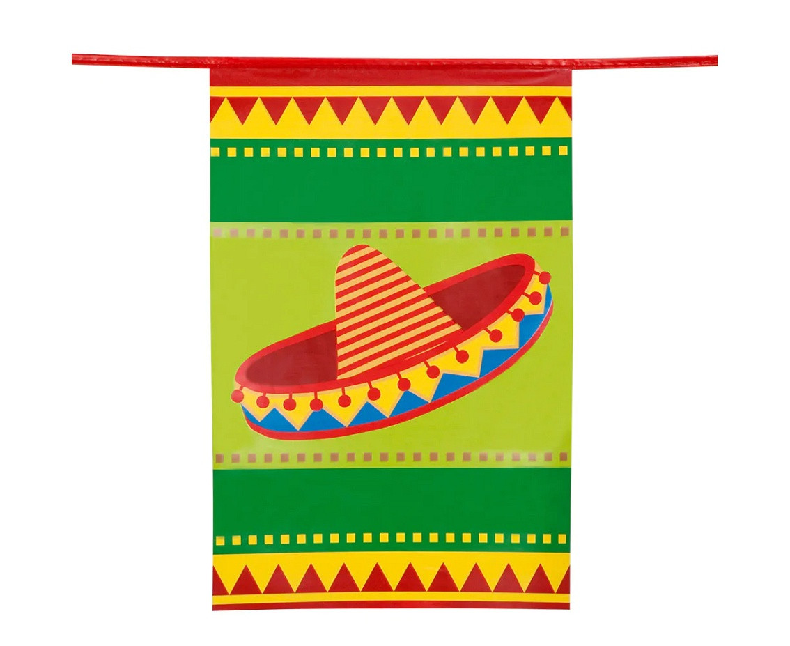 Garland paper Fiesta (35 x 23,5 x 10 m)