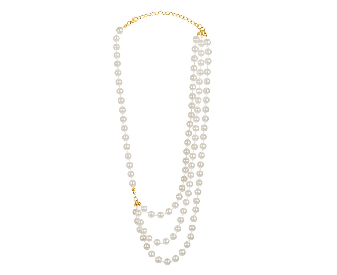 Jewel set Pearl (earrings, necklace)