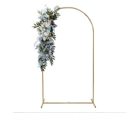 Rectangle with arch, gold , 120x220 cm