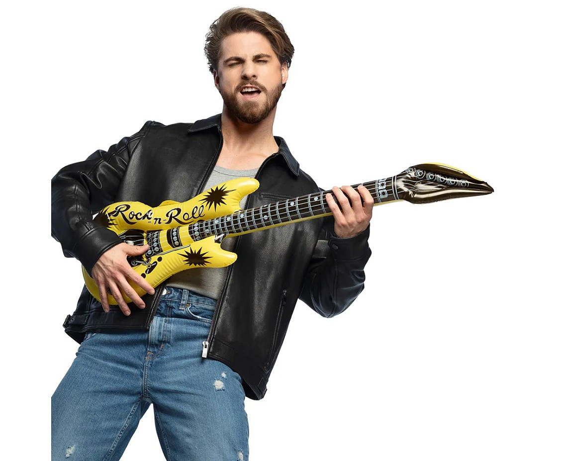 Inflatable guitar, 106 cm