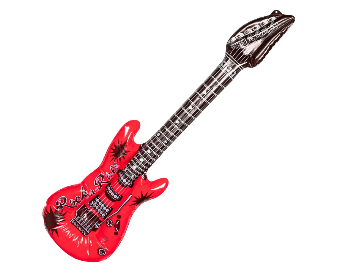 Inflatable guitar, 106 cm