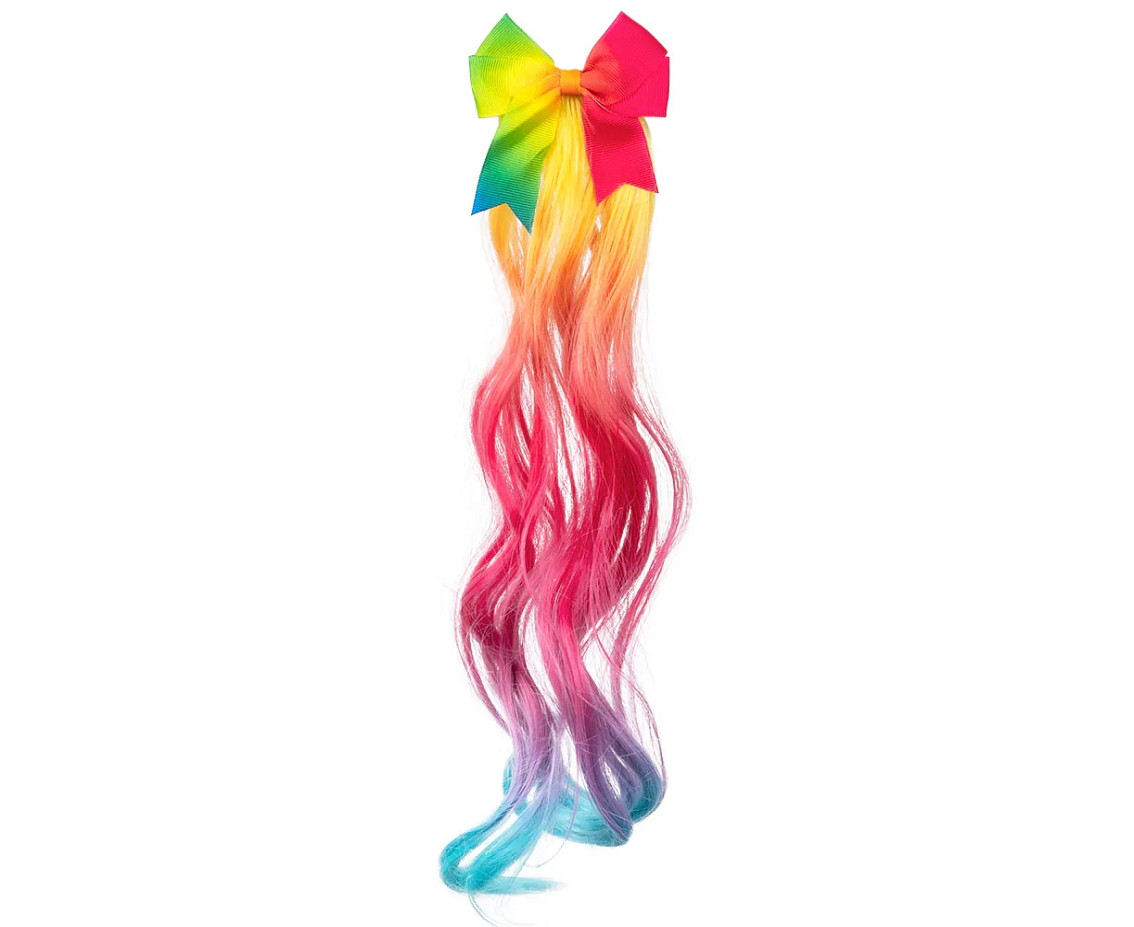Hair extension Rainbow clip