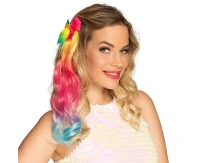 Hair extension Rainbow clip