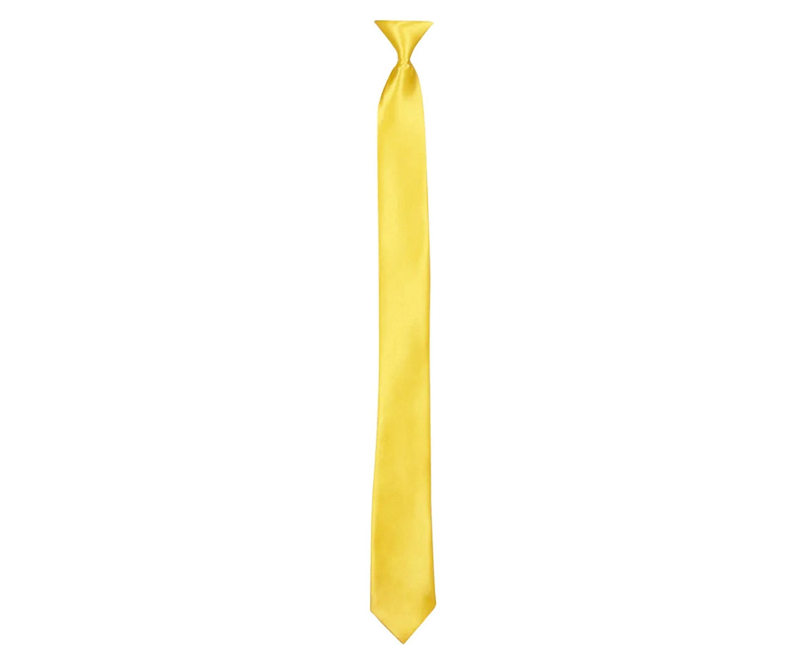 Tie shiny, neon mix, 50 cm, 1 pc EOL