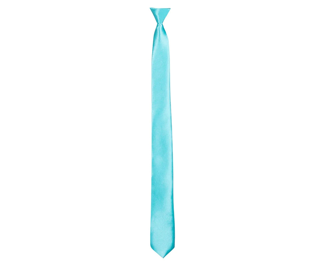 Tie shiny, neon mix, 50 cm, 1 pc EOL