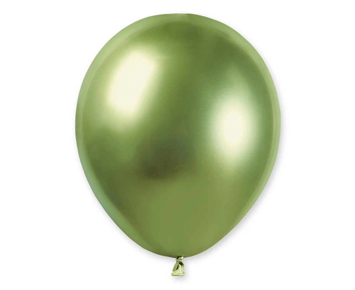 Balloons Gemar 5", shiny kiwi green, 100pcs