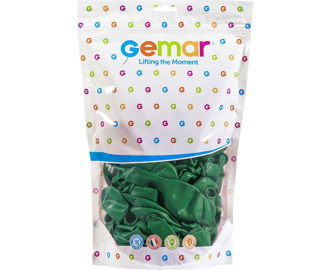 Balloons Gemar 13", pastel emerald green 1, 50pcs