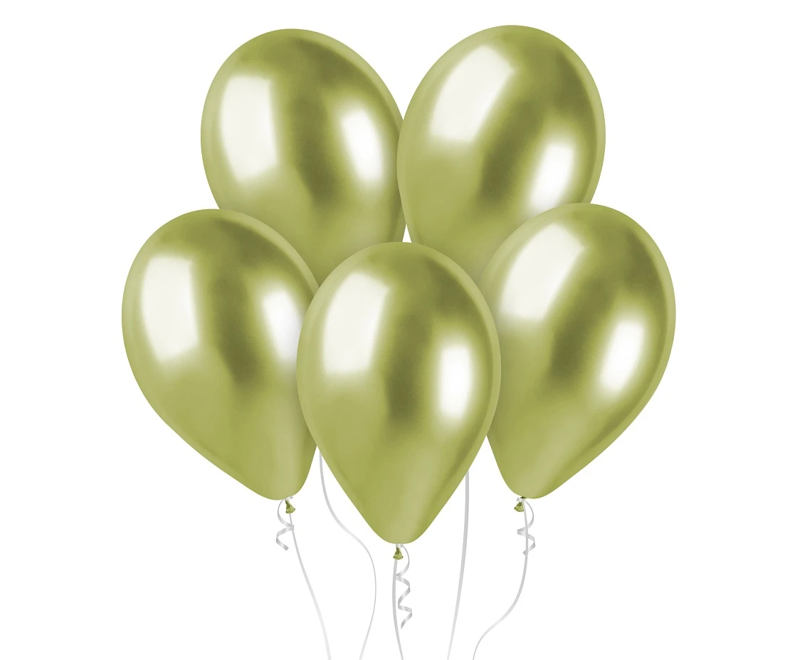Balloons Gemar 13", shiny kiwi green, 50pcs