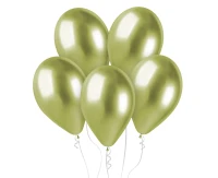 Balloons Gemar 13", shiny kiwi green, 50pcs