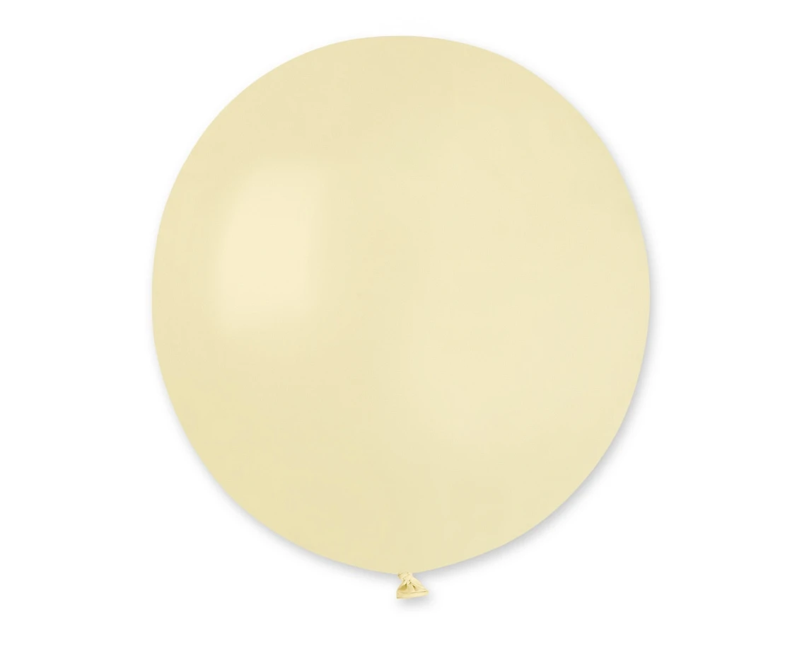 Balloons Gemar 19", pastel butter, 25pcs
