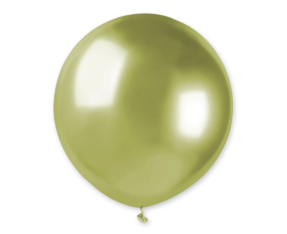 Balloons Gemar 19", shiny kiwi green, 25pcs
