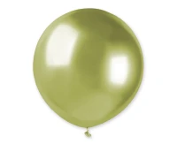 Balloons Gemar 19", shiny kiwi green, 25pcs