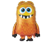 Foil balloon 24" FX - Monster Orange (paper packaging)