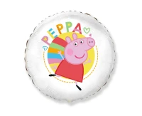 Foil balloon 18" FX - Peppa White (paper packaging), packed