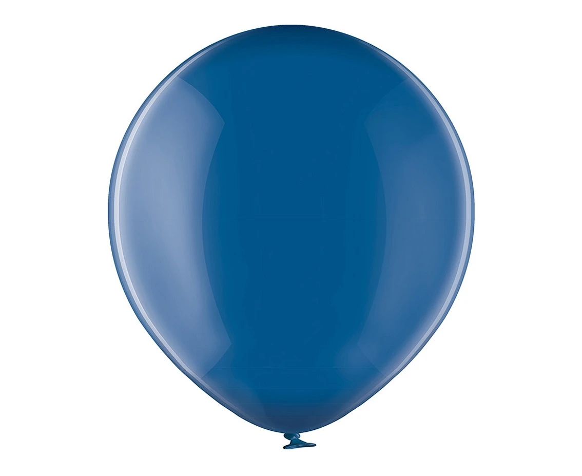 Balloons Belbal 5", D5, crystal blue, 25pcs