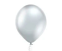 Balloons Belbal 17", B150-601, glossy silver, 25pcs