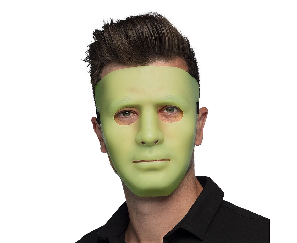 Face mask Mime glow-in-the-dark