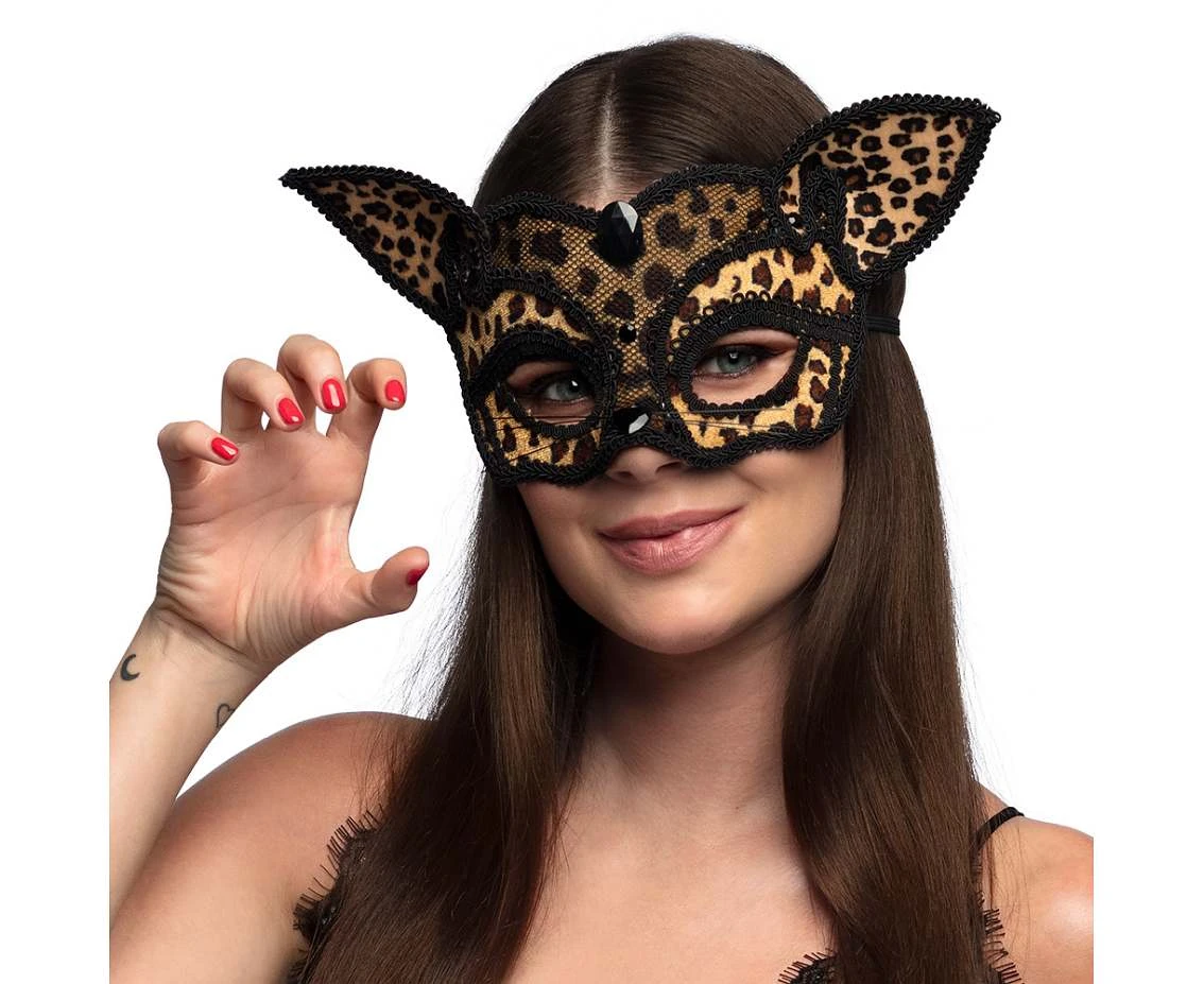 Eye mask Leopard