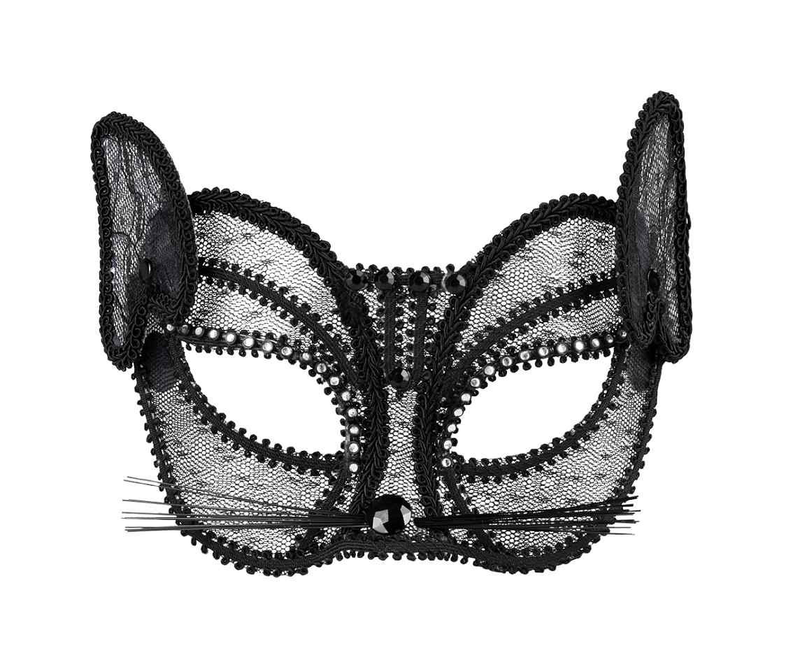 Lace eye mask Cat deluxe